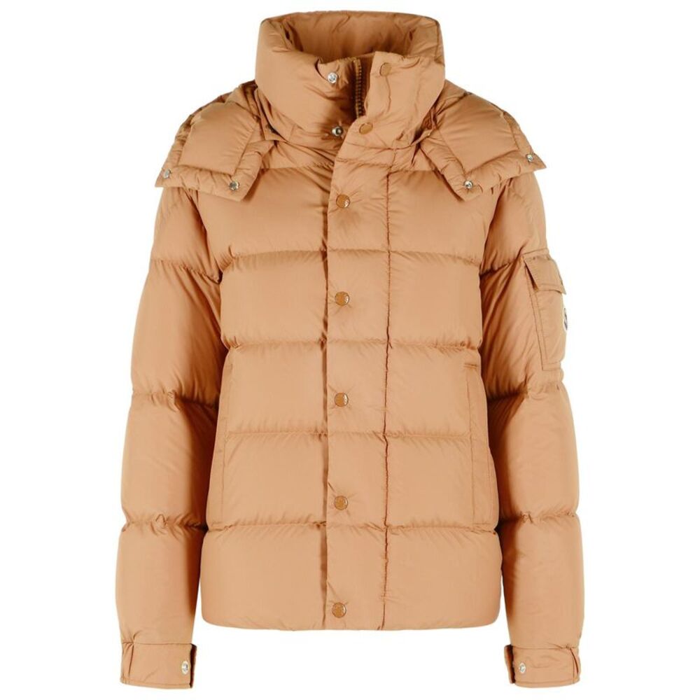 Moncler 'Maya 70' Camel Polyamide Down Jacket Women